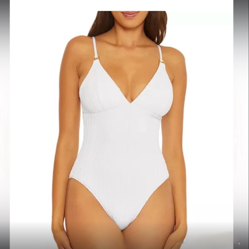 BECCA White One Piece Swimsuit